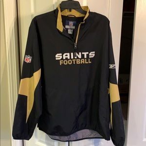 New Orleans Saints Reebok authentic sidelinejacket